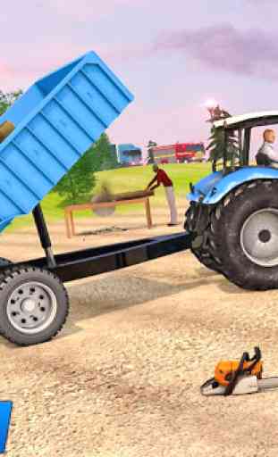 tractor pesado carga transporte tractor juegos 2