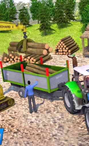 tractor pesado carga transporte tractor juegos 4