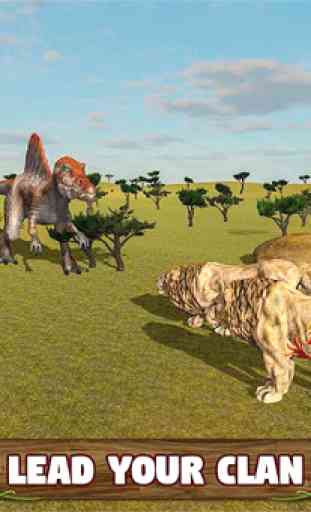 ultimate lion vs dinosaur: aventura salvaje 1