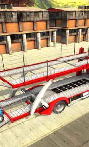 Vehículo transportador trailer camión juego 4