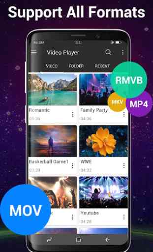 Video Player Todos los formatos para Android 4