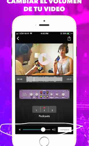 VideoMaster: Amplificador y EQ de Audio para Video 3
