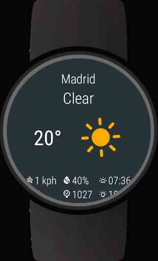 Weather for Wear OS (Android Wear) 1