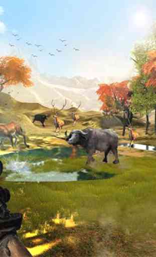 Wild Animal Safari Deer Hunting Games: Hunter 3D 2