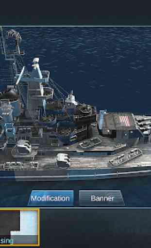 World War Battleship- Asalto Armada de disparos 2