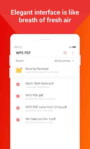 WPS PDF- lite PDF Reader, Viewer & Editor Free 3