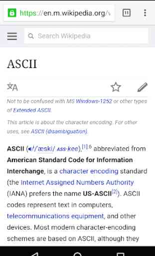 ASCII Code 1