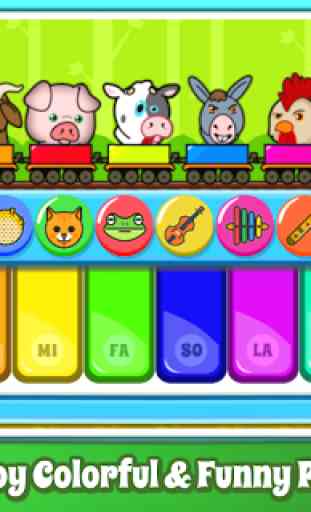 Baby Piano Games & Music for Kids Gratis 2