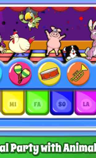 Baby Piano Games & Music for Kids Gratis 4