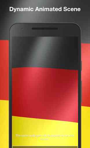 Bandera Alemania Fondo de Pantalla Animado 2