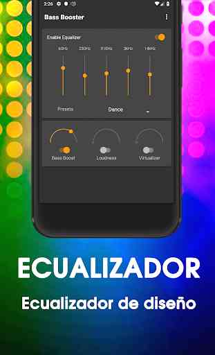Bass Booster Ecualizador - Bluetooth y auriculares 2