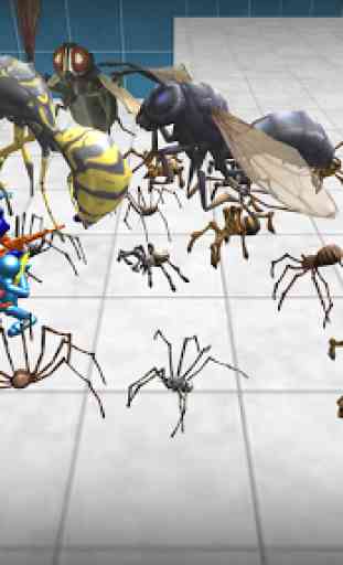 Battle Simulator: arañas y Stickman 4