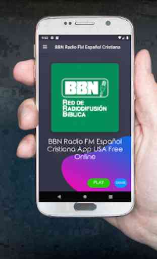 BBN Radio FM Español Cristiana App USA Free Online 1
