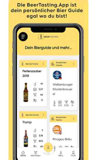 Beer Tasting App | Cerveza - guia y red social 1
