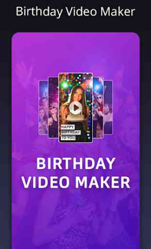 Birthday Video Maker with Music And Pictures 1