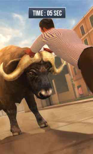 Bull Attack Hunter Rampage - Bull Run Survival 3