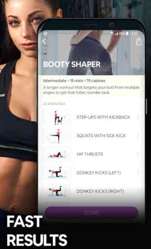 Butt Workout by 7M | Booty & Buttocks Workout App 3