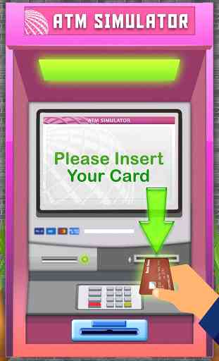 Cajero virtual Simulador Bancario Cajero Juego 3
