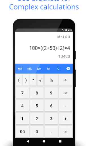 Calculator E Plus - Calculator with Memory Plus 1