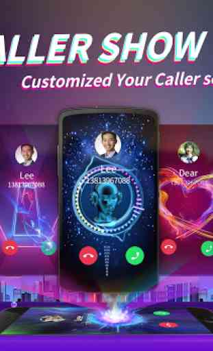 Caller Show: Personaliza la pantalla de llamada 1