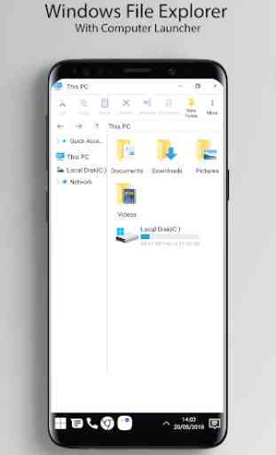 Computer Launcher for Windows Theme 3