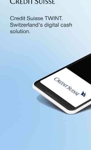 Credit Suisse TWINT – mobile payment app 1