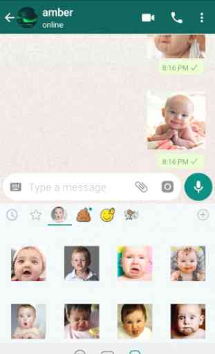 Cute Baby Sticker for WhatsApp Free -WAStickerApps 3