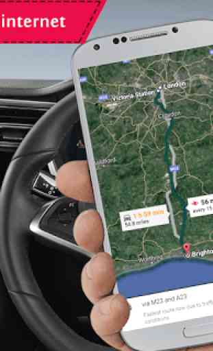 desconectado mundo mapa navegación: GPS vivir rast 4