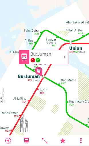Dubai Rail Map 1