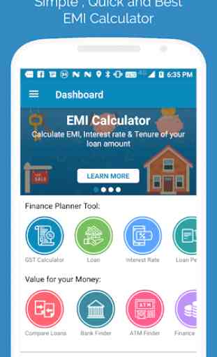 EMI Calculator - Planificador de finanzas 1
