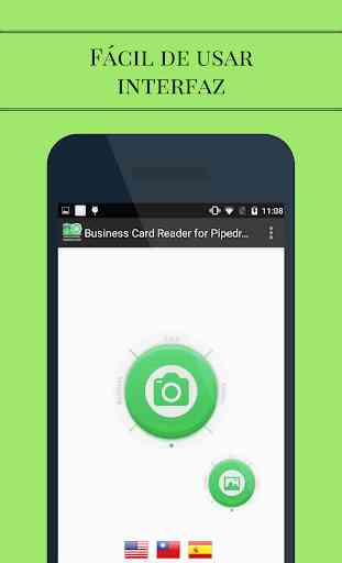 Escáner de tarjetas de negocios Pipedrive CRM 4