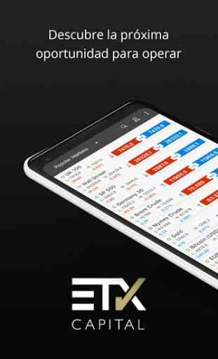 ETX TraderPro – App de trading sobre CFD markets 1
