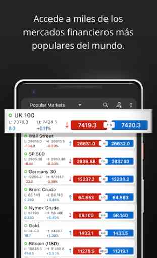 ETX TraderPro – App de trading sobre CFD markets 3