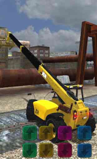 Excavator Simulator Backhoe Loader Dozer Game 3