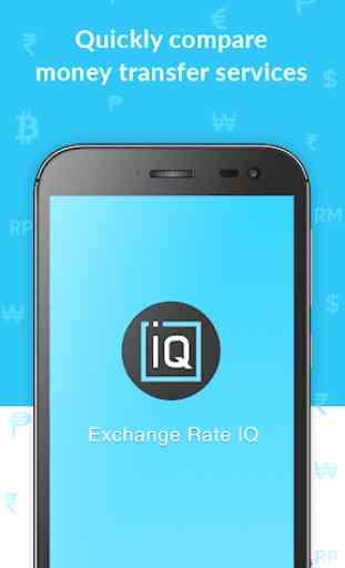 Exchange Rate IQ -Comparar transferencia de dinero 1