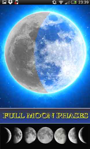 Fases de la luna: calendario Lunar Eclipse 4