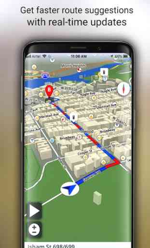 GPS sin conexión Mapas fuera de línea, navegación 4