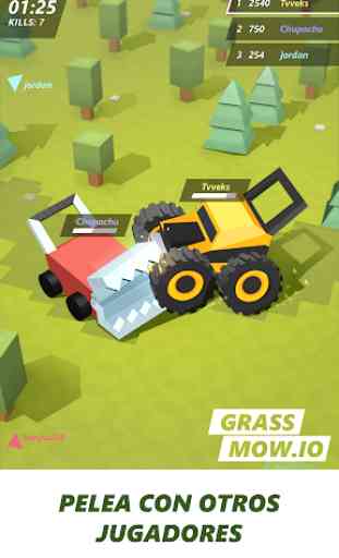Grass mow.io: sobrevive y conviértete en el último 1