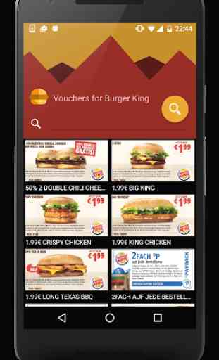 Gutscheine für Burger King gültig bis zum 31. März 2