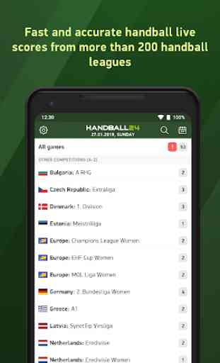 Handball24 - live scores 1