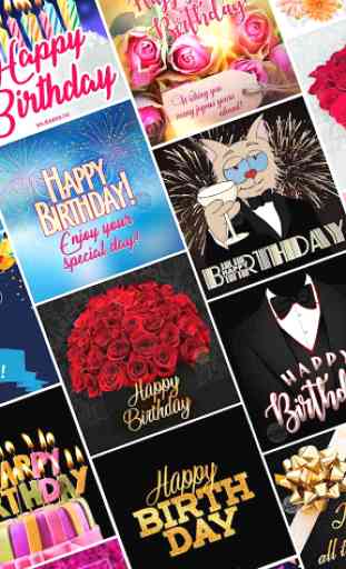 Happy Birthday Cards App 3