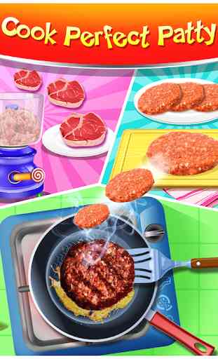 Happy Kids Meal Maker - Juego cocina hamburguesas 4