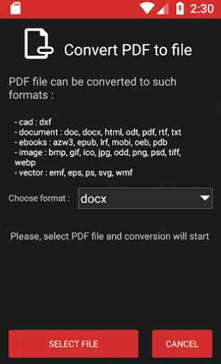 Herramienta de conversión de PDF 3