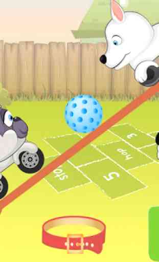 Juegos de carreras de coches para niños - Perros 4