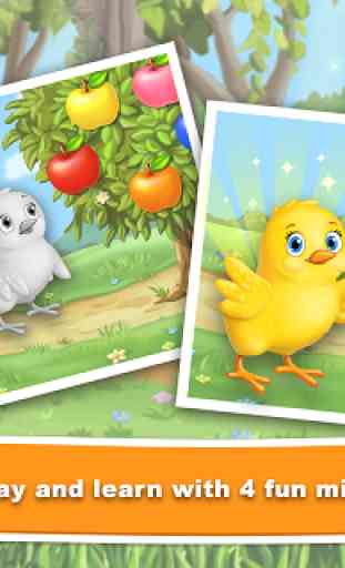 Juegos de niños: Aprender colores con animales 3