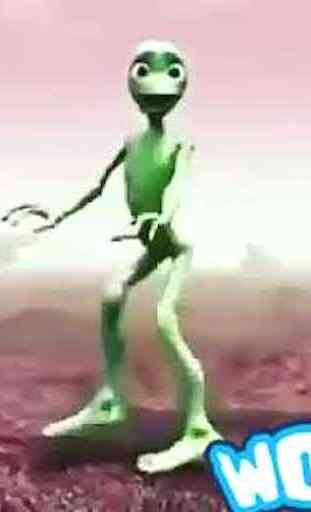 La danza alienígena verde 2