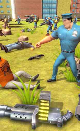 La policía Batalla Simulador: Epic Battle 3
