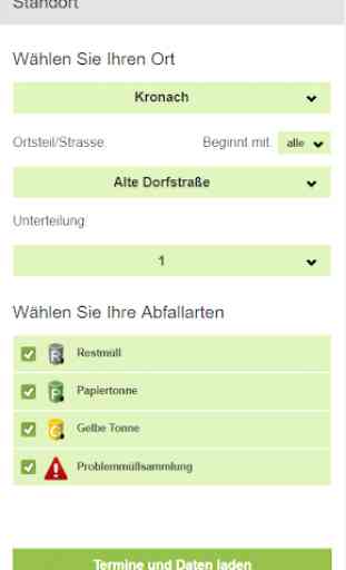 Landkreis Kronach Abfall-App 2
