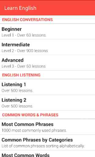 Learn English by Listening 1