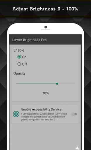 Lower Brightness Screen Filter Pro 2